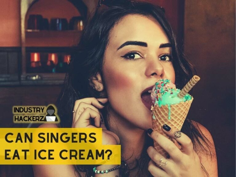Can Singers Eat Ice Cream?