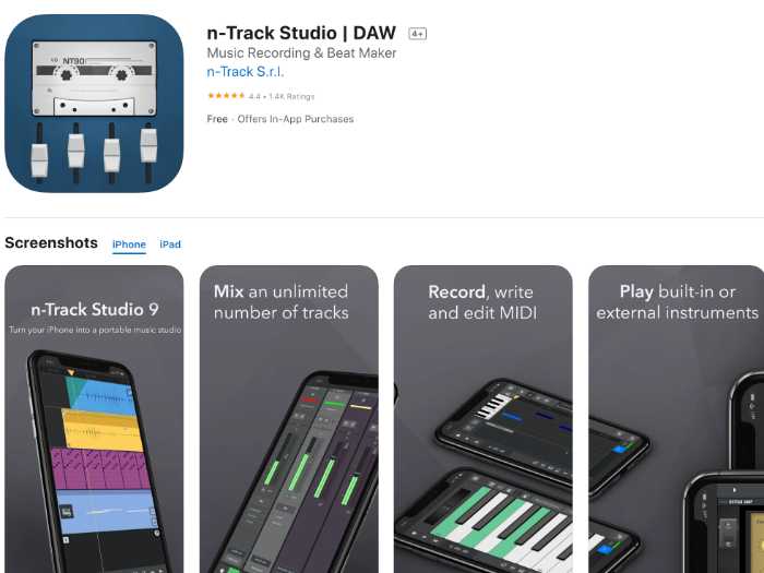 n-Track Studio| DAW