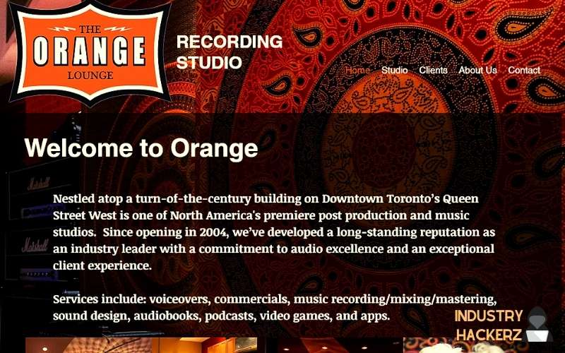 The Orange Lounge Recording Studio