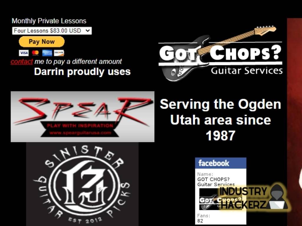 GOT CHOPS? Guitar Services