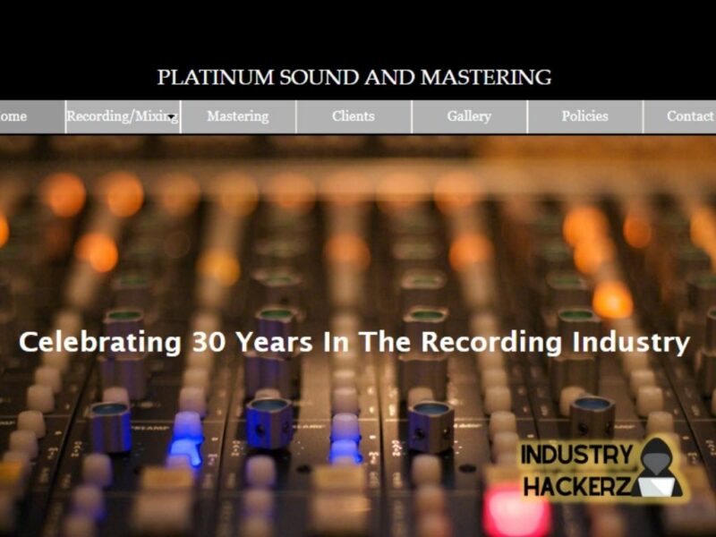 Platinum sound and mastering
