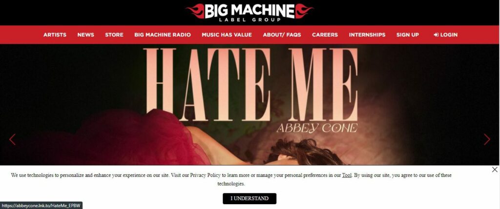 big machine records phone number