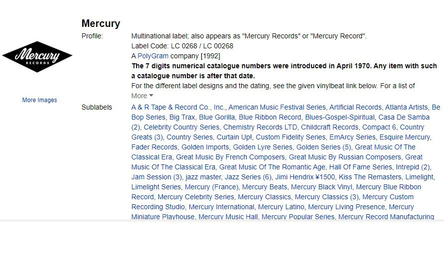 mercury records