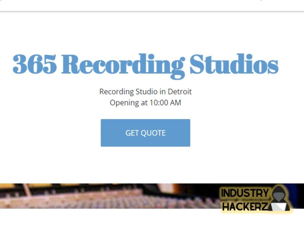 365 Recording Studios