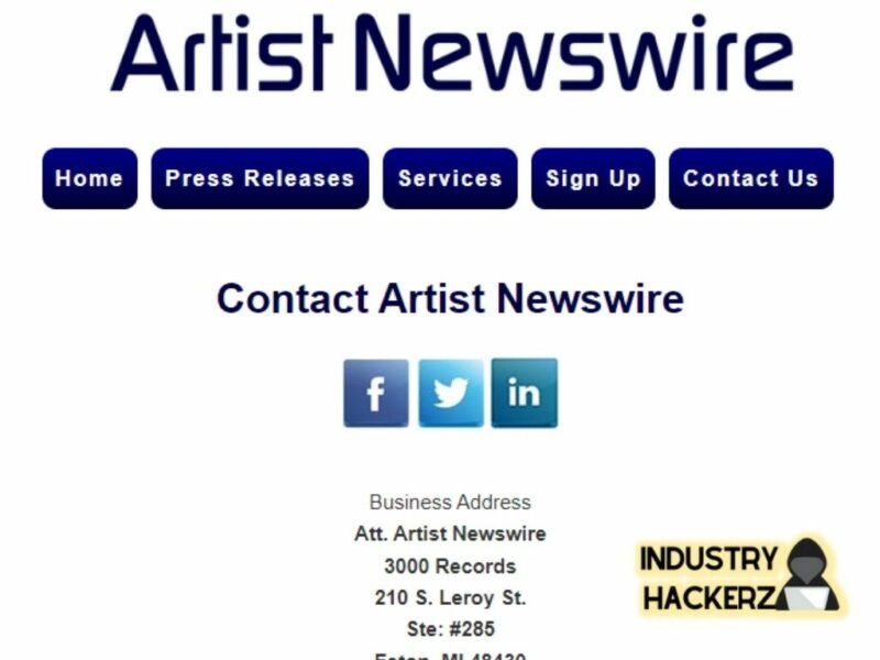 Artist Newswire