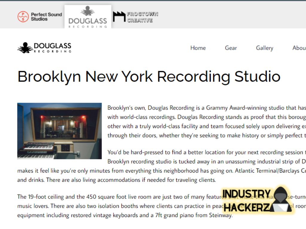 Douglass Recording Studio