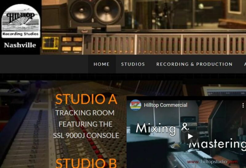 Hilltop Recording Studio Inc
