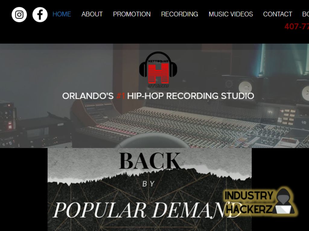 HittSquad Recording Studio Orlando/Winter Park Florida