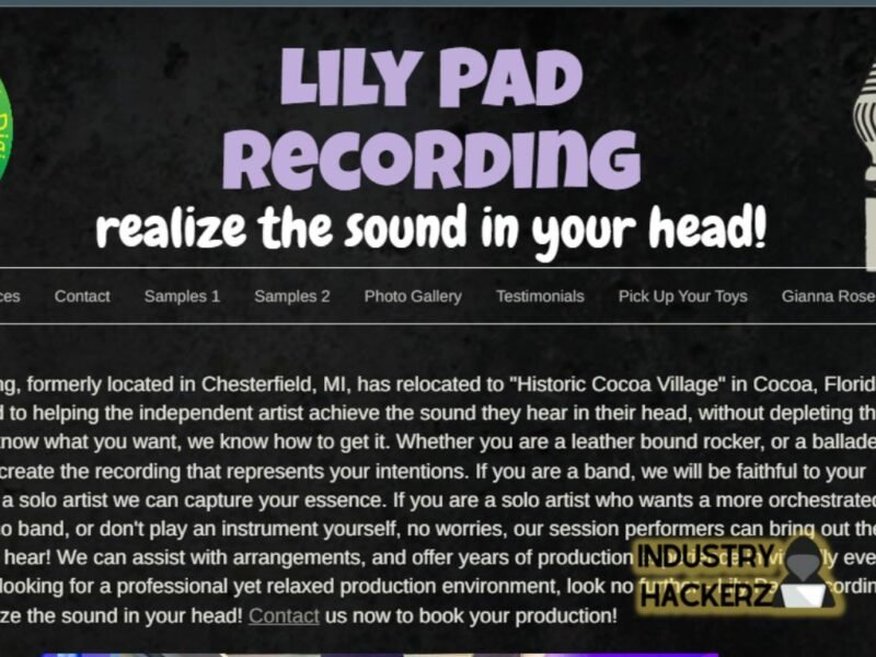 Lilypad Recording