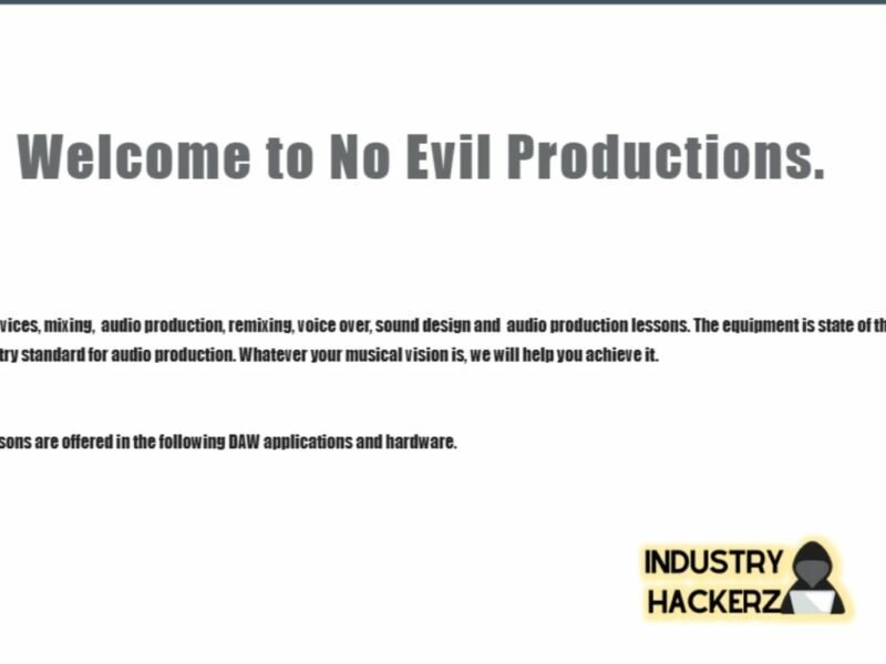 No Evil Productions