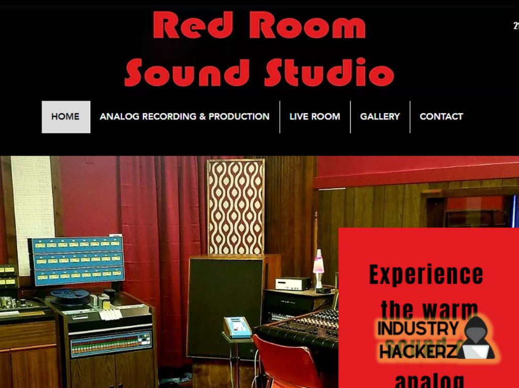 Red Room sound studio