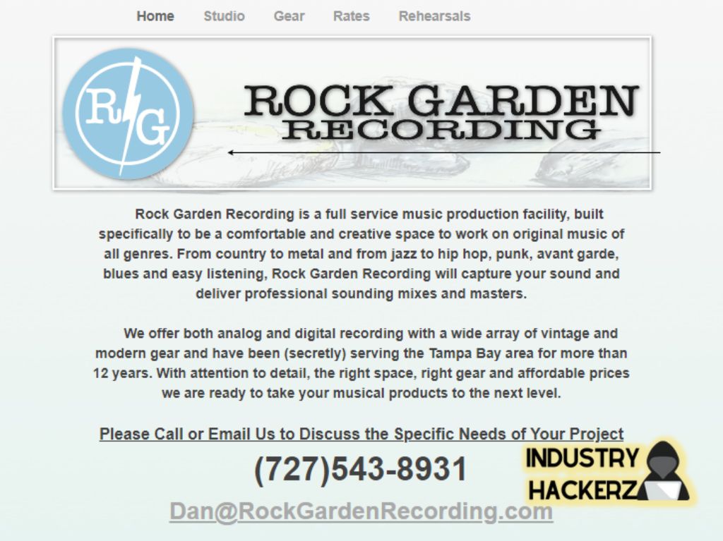 Rock Garden Recording