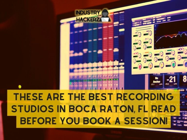 These Are The Best Recording Studios In Boca Raton FL Read BEFORE You Book A Session
