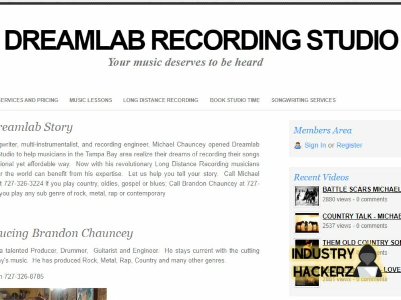 dreamlab recording studio