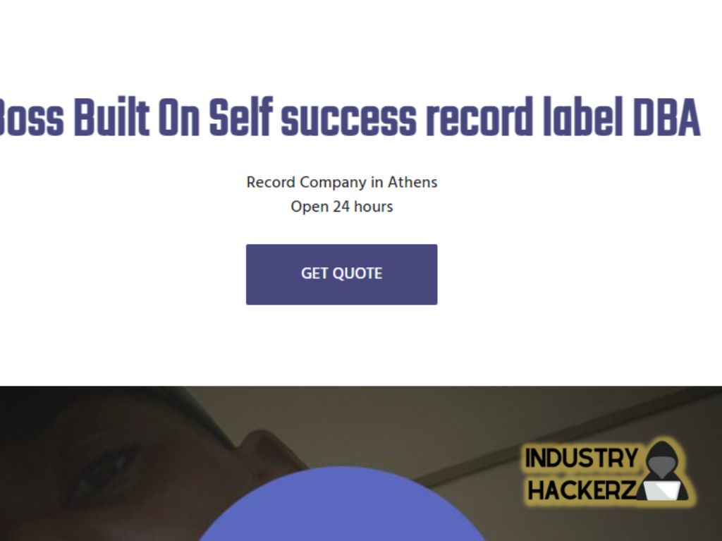 Boss Built On Self success record label DBA
