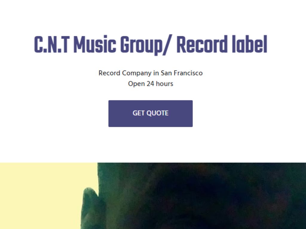 C.N.T Music Group/ Record label