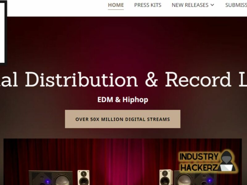 Digital Distribution and Record Label