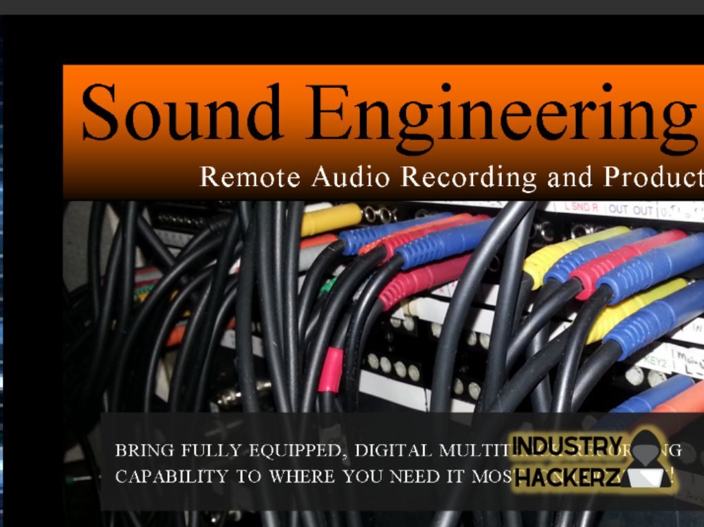 Sound Engineering Services