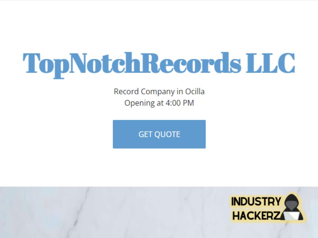 TopNotchRecords LLC