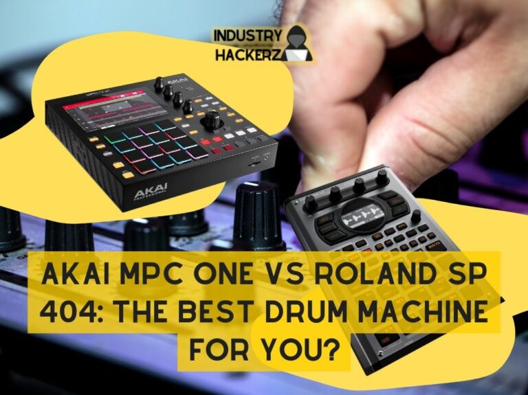 Akai Mpc One vs Roland Sp 404 The Best Drum Machine for You