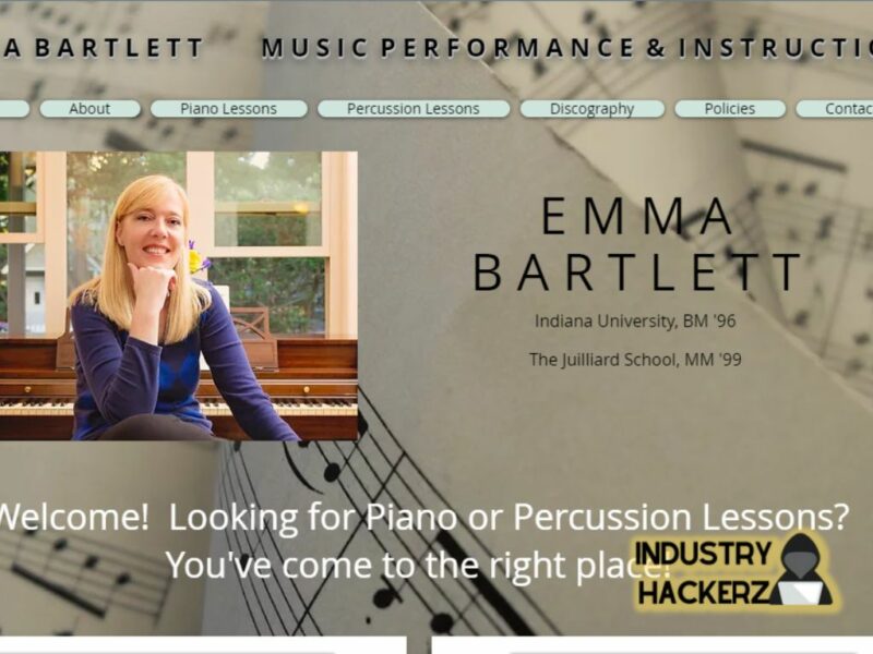 Emma Bartlett Music Studio
