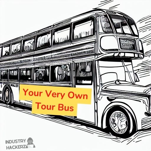 tour bus Industry Hackerz Original Art sketch