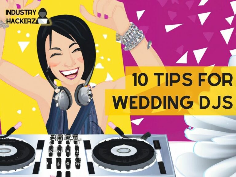 10 tips for wedding djs