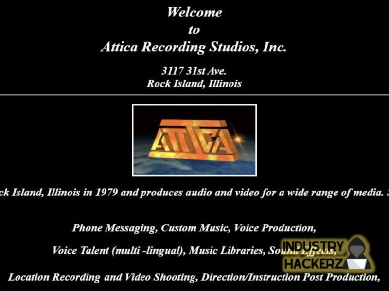 Attica Recording Studios