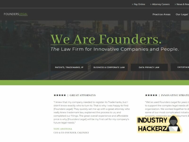 Founders Legal® Patents, Trademarks, Corporate Law Firm