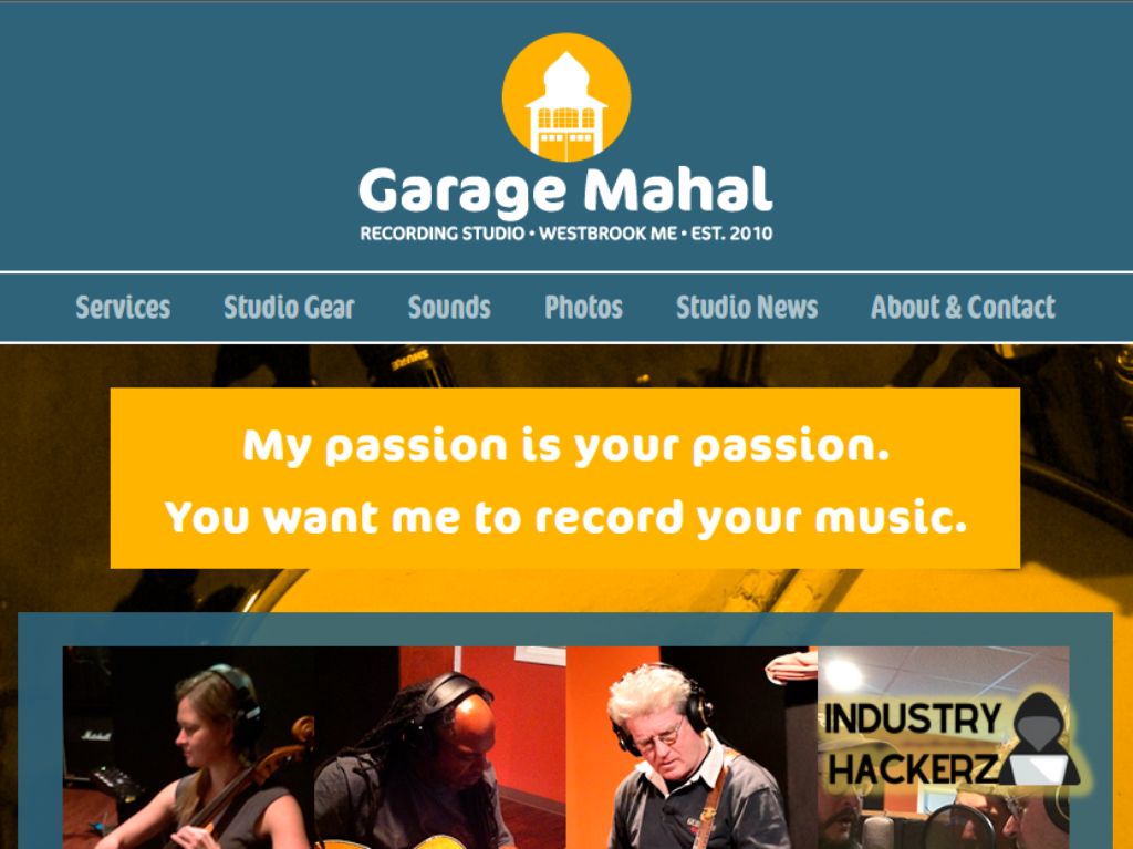 Garage Mahal Recording