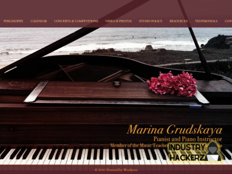 Marina Grudskaya’s Piano Studio