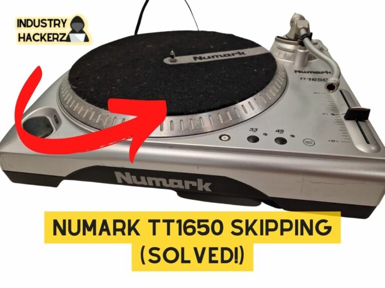 Numark TT1650 Skipping (SOLVED!)