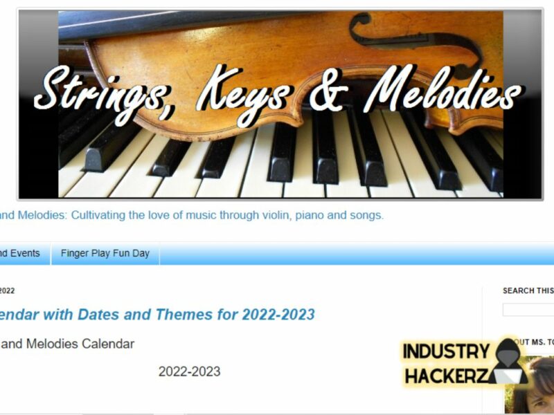 Strings Keys and Melodies