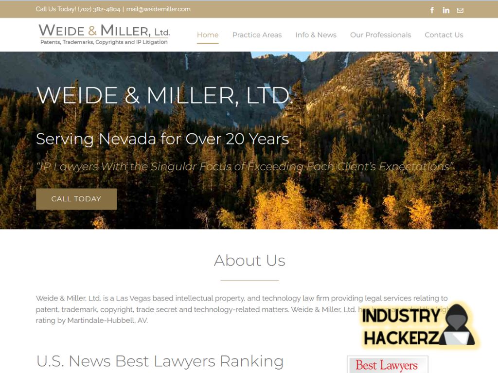 Weide & Miller Ltd