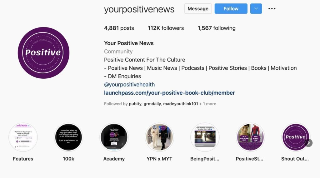 Your Positive News (@yourpositivenews)