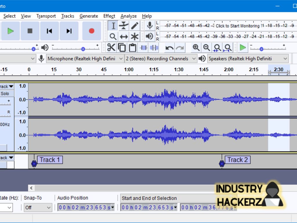 Audacity VST instruments