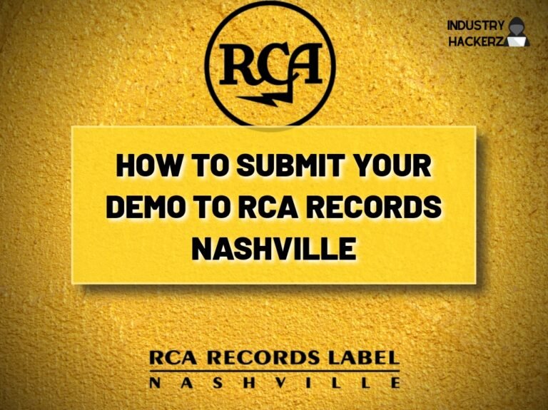 How To Submit Your Demo To RCA Records Nashville
