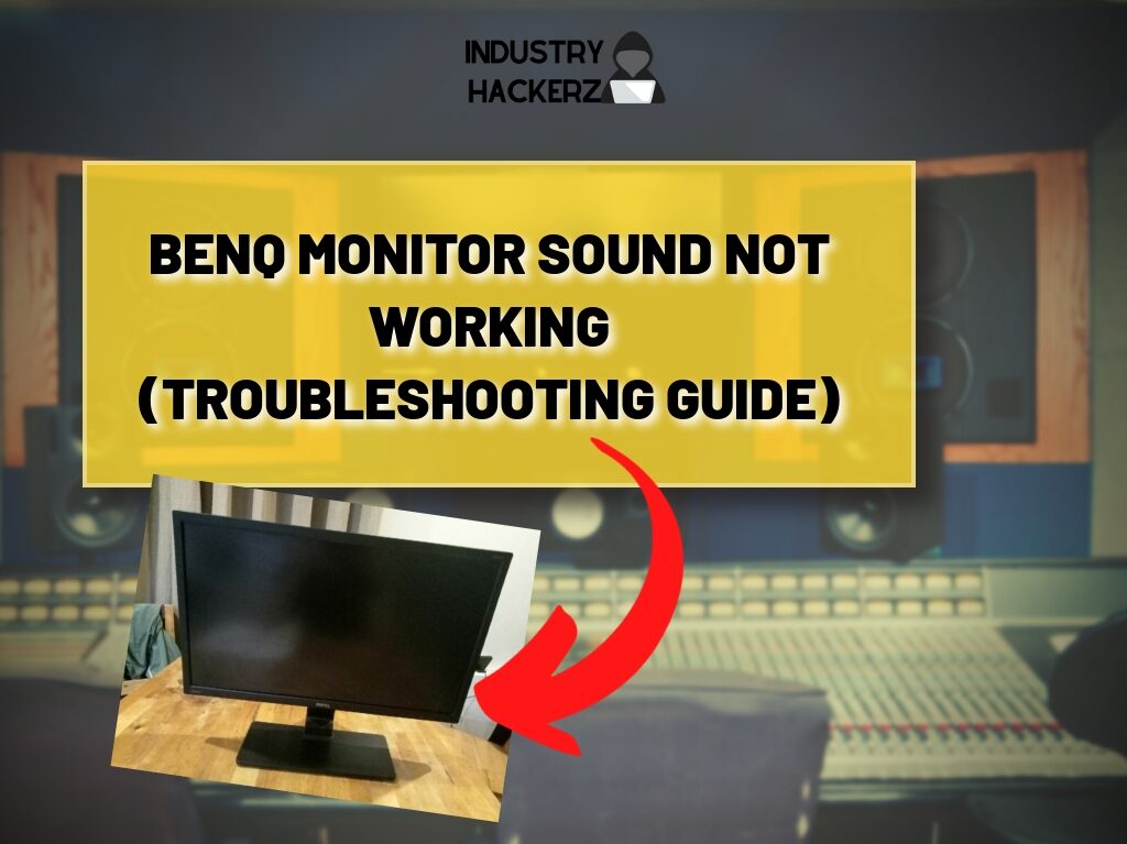 benq monitor no sound