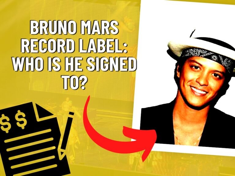 Who is Bruno Mars Signed To?