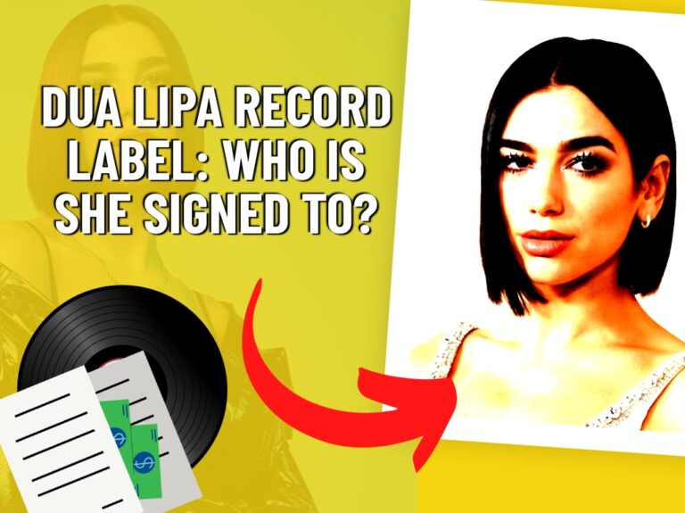 Who is Dua Lipa Signed To?