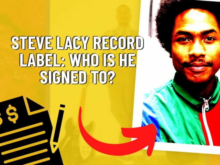 Who is Steve Lacy Signed To?