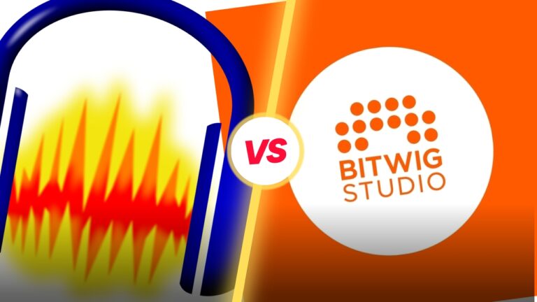 Bitwig Studio vs Audacity