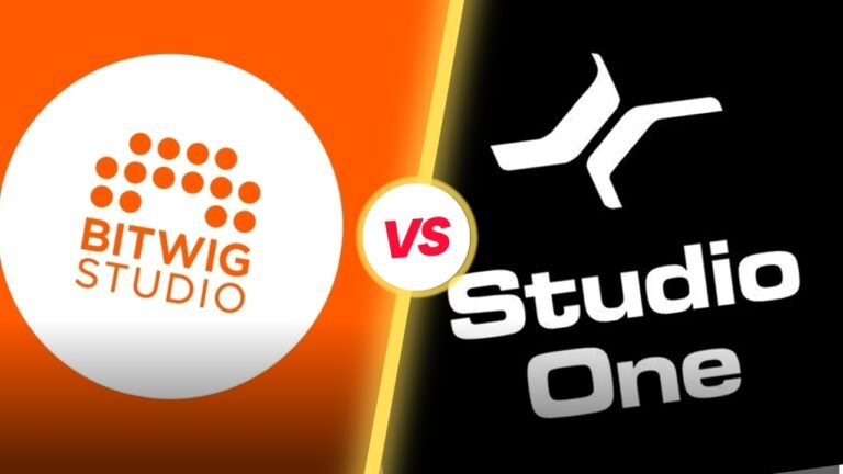 Studio One vs Bitwig Studio