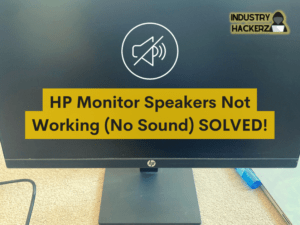 HP Monitor Speakers Not Working (No Sound) SOLVED!