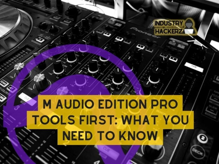 M Audio Edition Pro Tools First
