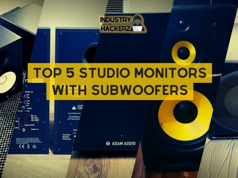Top 5 Studio Monitors with Subwoofers