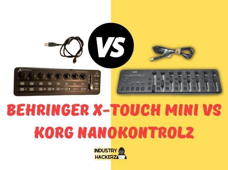 Behringer X Touch Mini vs Korg Nanokontrol2