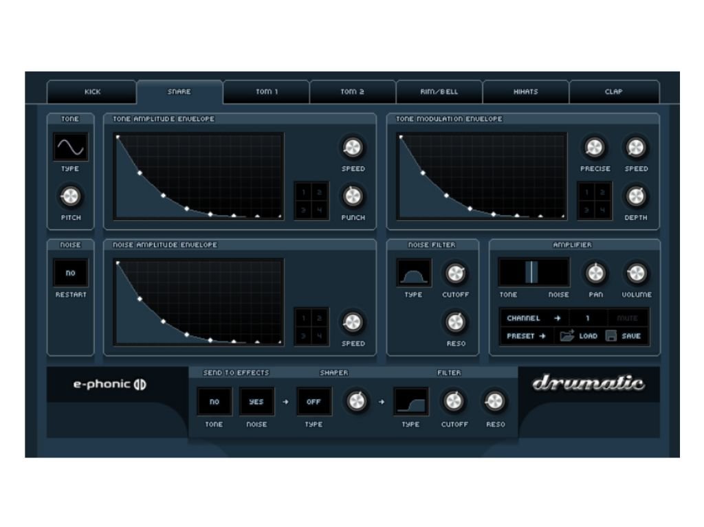 Drumatic 3: Powerful Virtual-Analogue Drum Synthesizer
