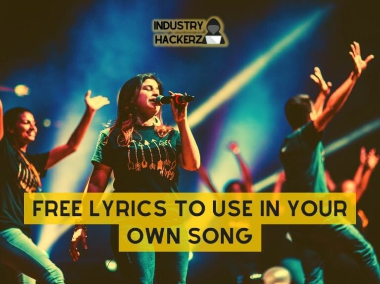 Free Lyrics to Use in Your Own Song