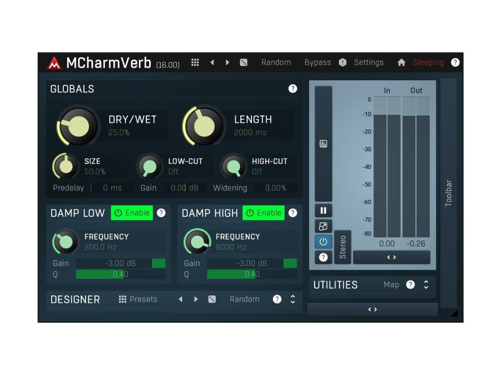 MCharmVerb by MeldaProduction: Powerful Features and Intuitive Interface